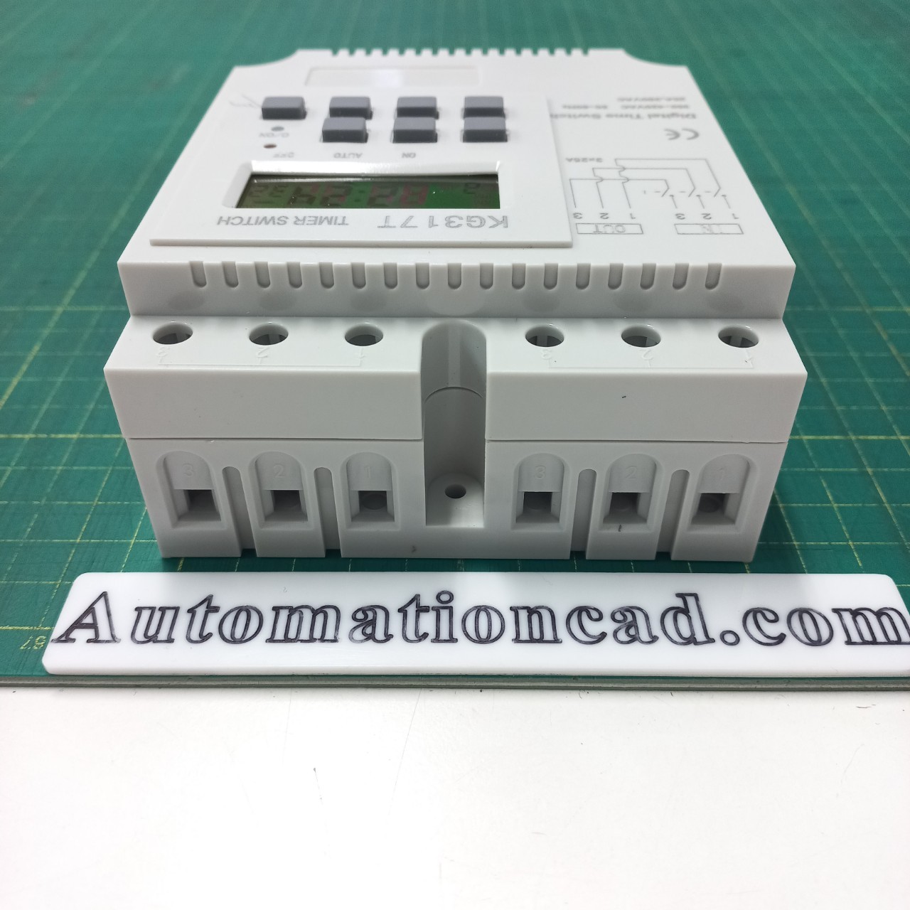 KG317T 380VAC นาฬิกาตั้งเวลาสัปดาห์ 30 โปรแกรม 3 Phase เครื่องตั้งเวลา เปิด-ปิด อุปกรณ์ไฟฟ้า อัตโนมัติ Timer Switch