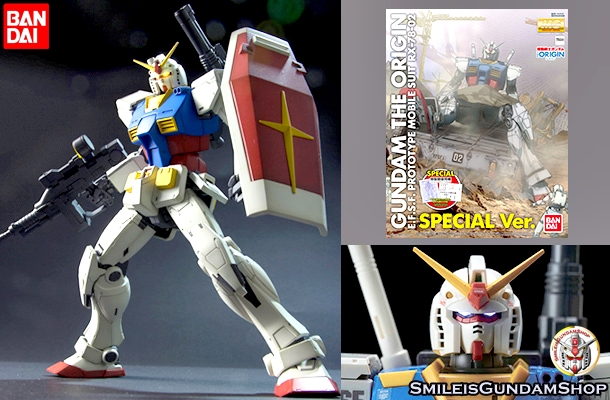 MG 1/100 RX-78-2 Gundam [Gundam THE ORIGIN] Special Ver.[BANDAI]