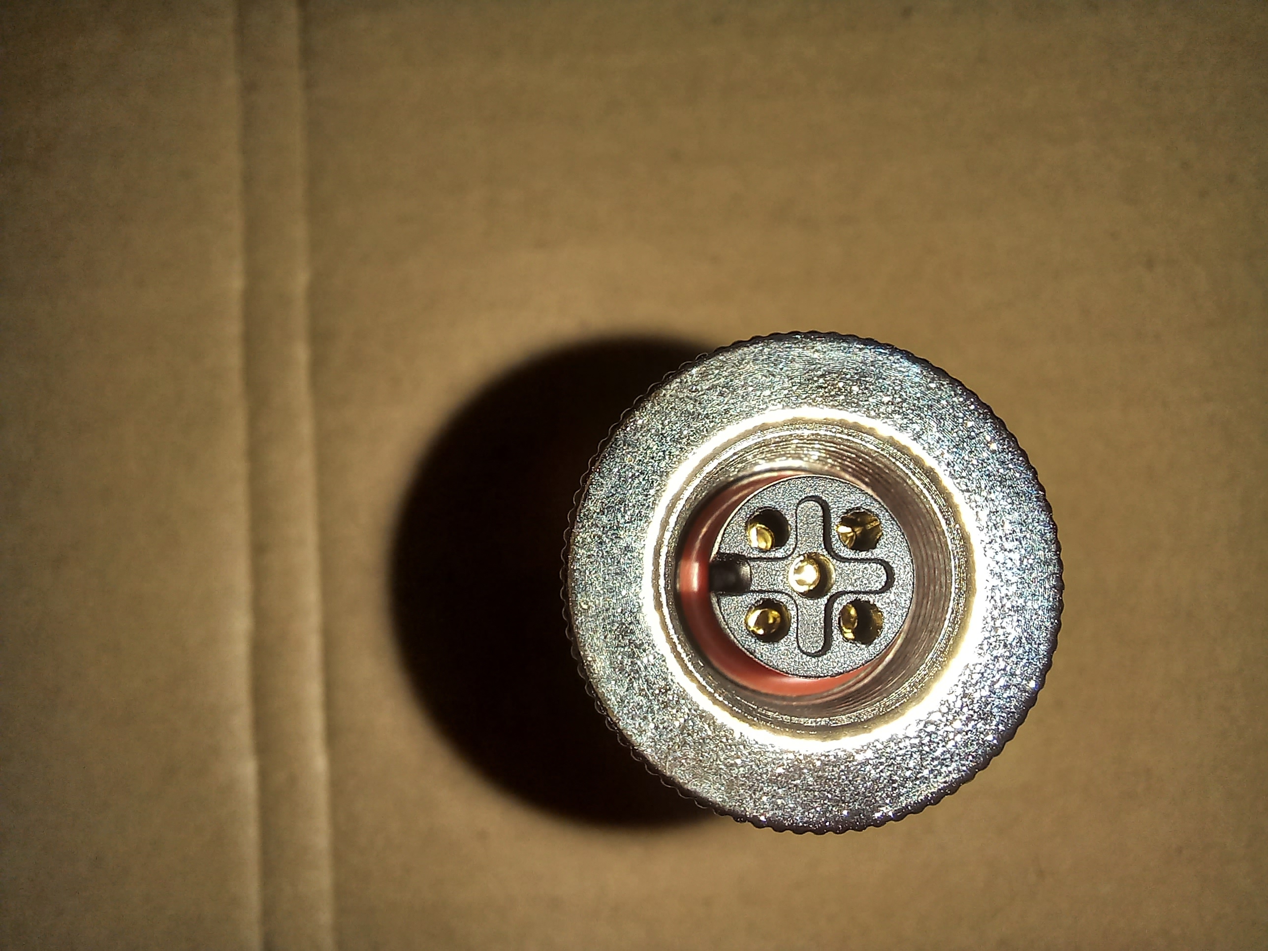 หัวคอนเนคเตอร์ M12 5Pins แบบตรง ตัวเมีย Connector