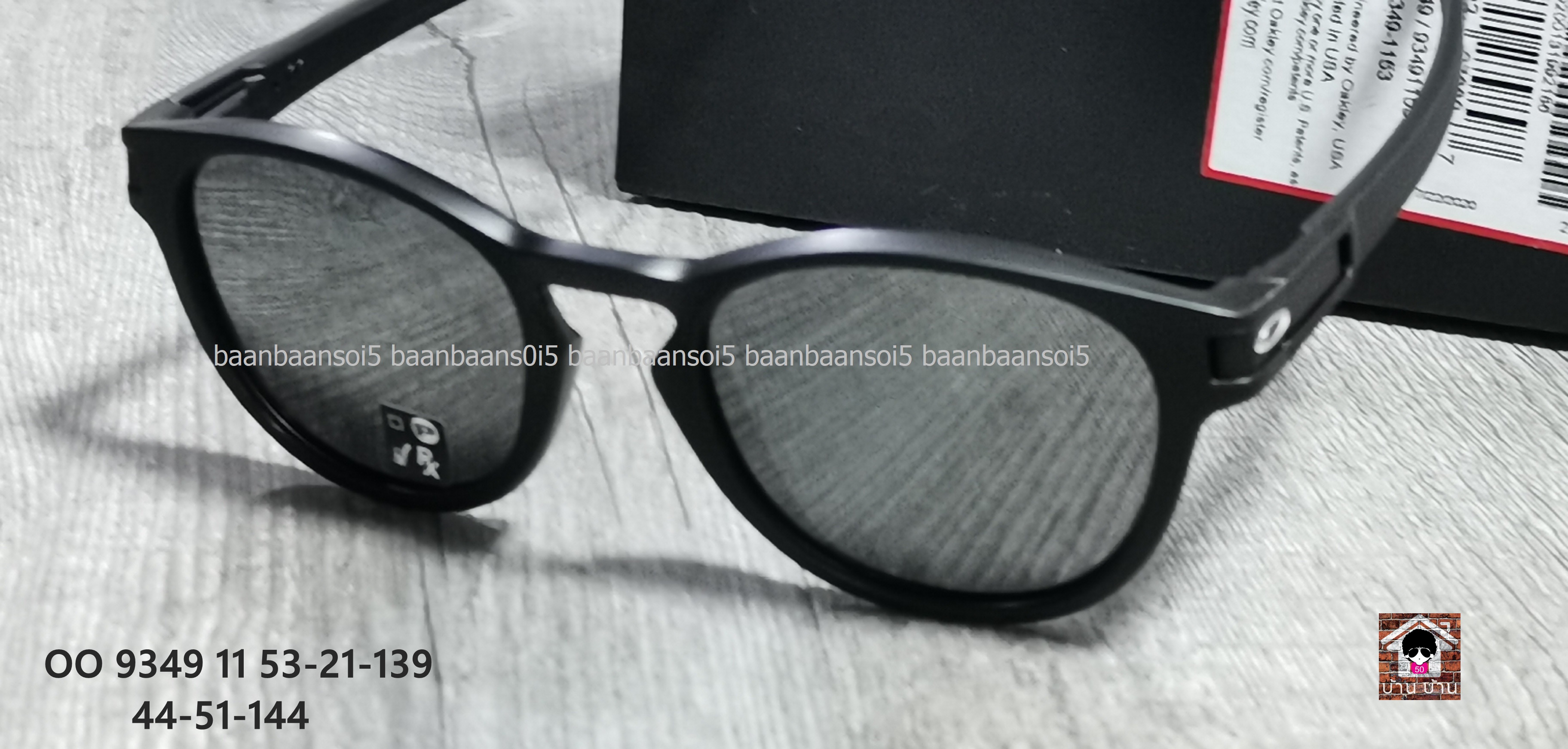 OAKLEY OO9349-11 LATCH (ASIA FIT) Matte Black/Prizm Black Iridium โปรโมชั่น ราคา 4,090 บาท