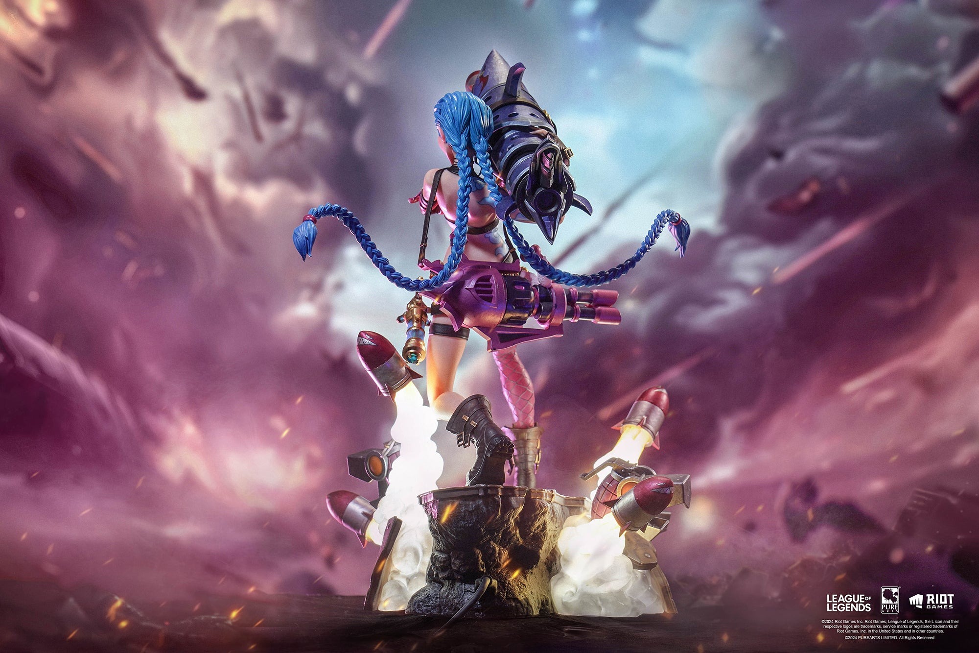 เปิดจอง : Jinx: League Of Legends 1/6 Scale By PUREARTS