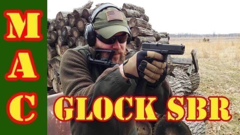 New.พานท้ายเสริม ปืนสั้น GLOCK TAC Retractable Stock For Glock(BK)prev ราคาพิเศษ