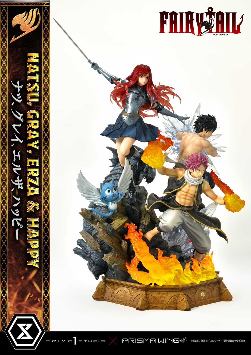 เปิดจอง : Natsu, Gray, Erza, Happy: Fairy Tail Concept Masterline TV animation (Deluxe Bonus)