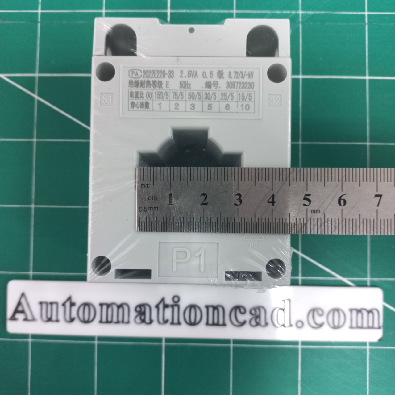 หม้อแปลงกระแสไฟฟ้า CT 150/5A CHINT BH-0.66 30I Class 0.5 Current Transformer