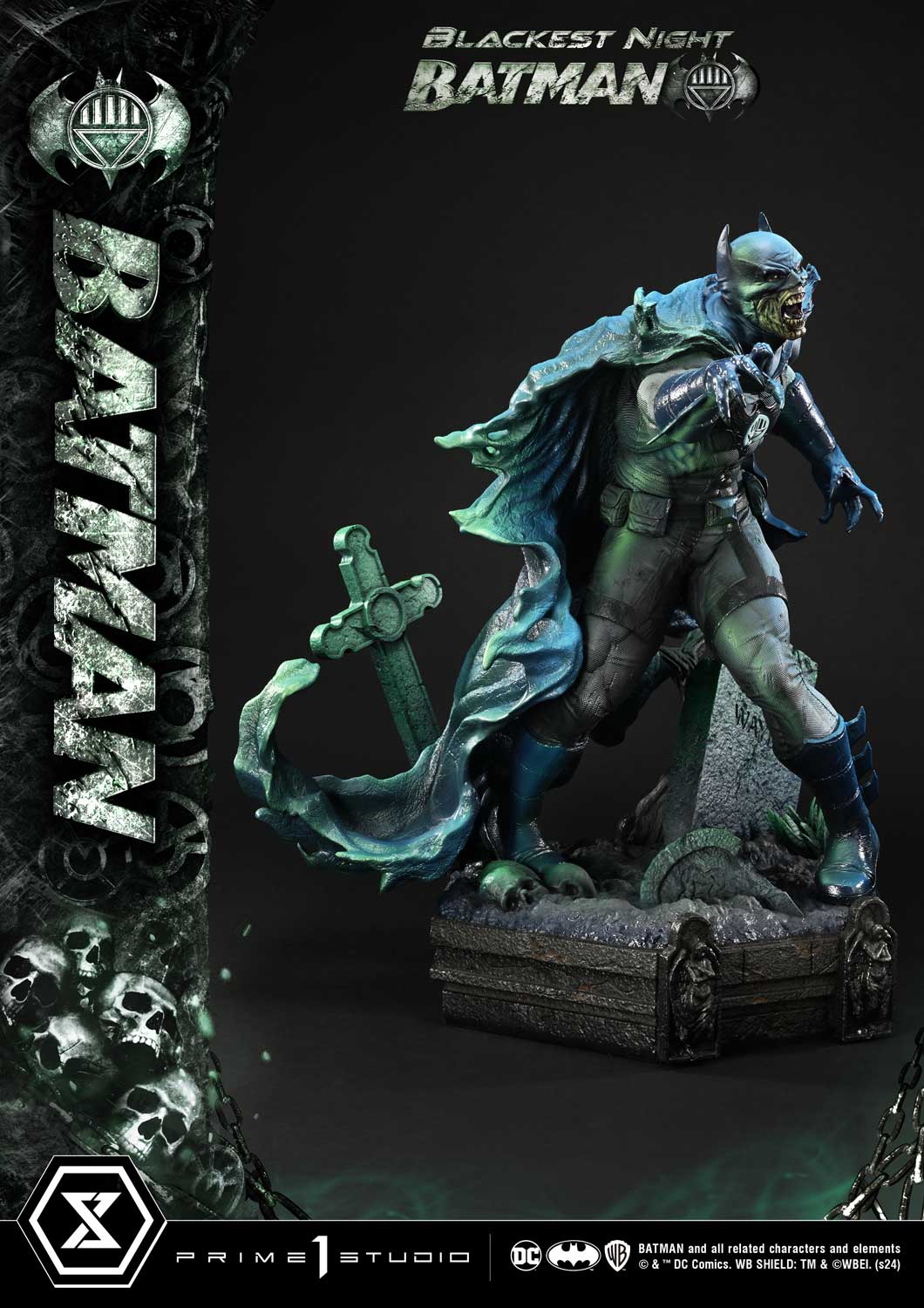 เปิดจอง : Batman: Blackest Night (Comics) 1/4 Scale (Bonus)