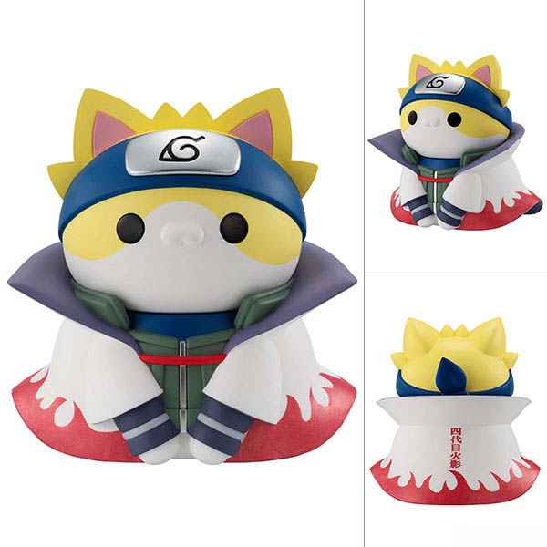 เปิดจอง : MEGA CAT NARUTO Shippuden Nyan tomo Ookina Nyaruto! Series Minato Namikaze Soft Vinyl Figure