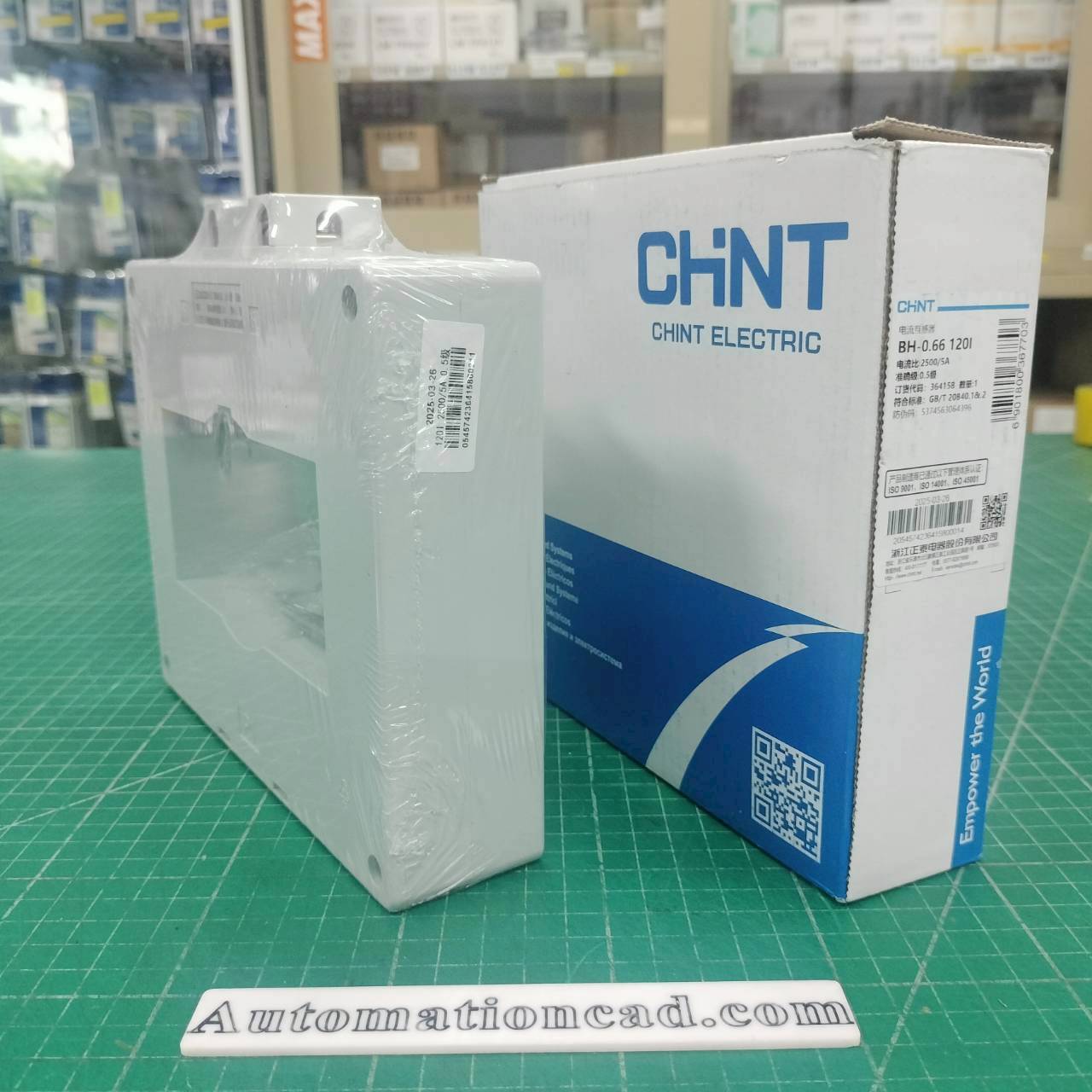 หม้อแปลงกระแสไฟฟ้า CT 2500/5A CHINT BH-0.66 120I Class 0.5 Current Transformer