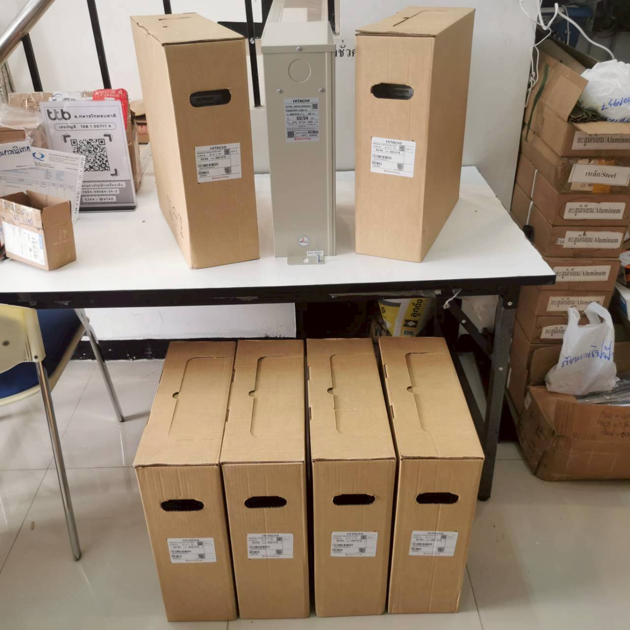 HITACHI คาปาซิเตอร์ CLMD 63 50 kVar at 400V CAPACITOR