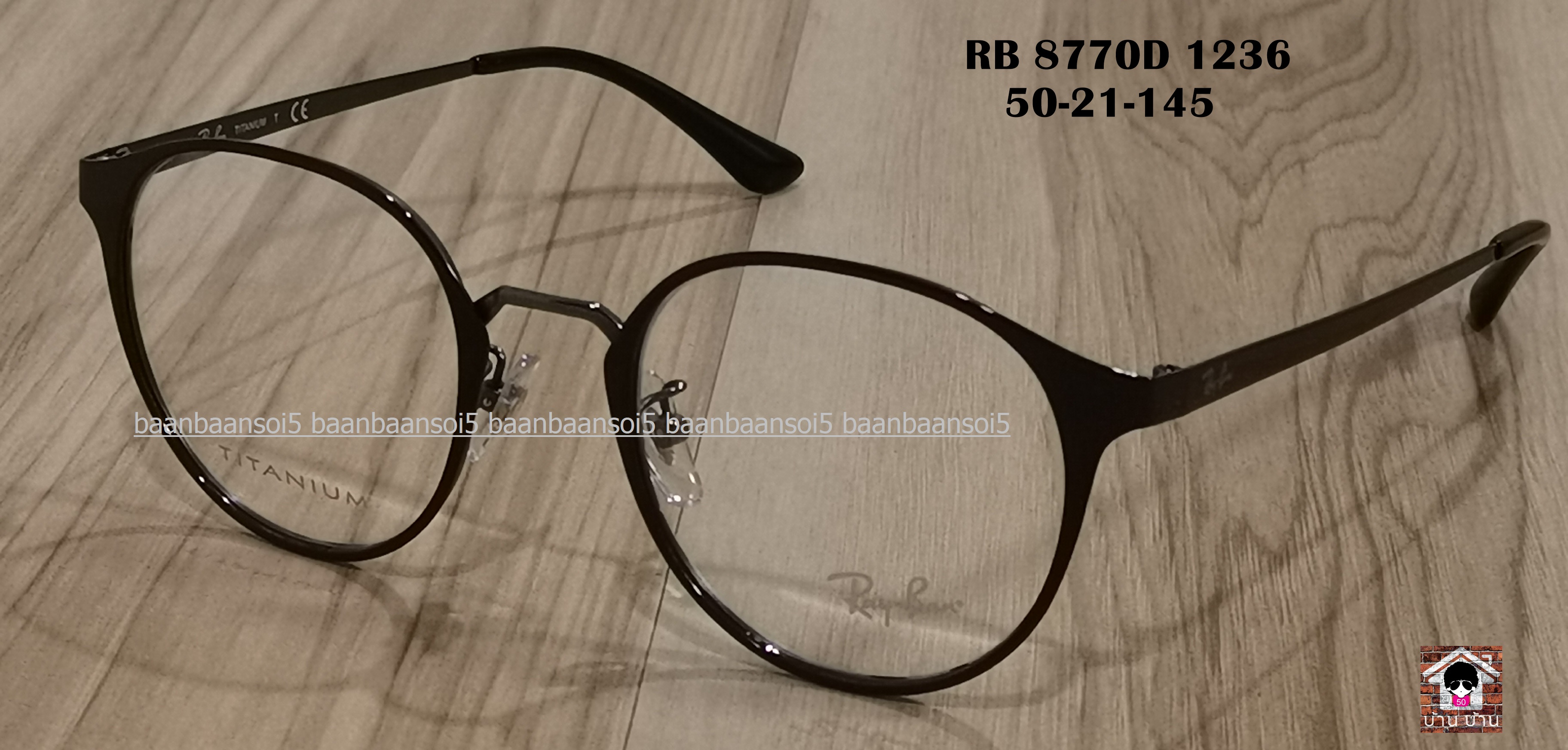 RayBan RX8770D TECH | TITANIUM โปรโมชั่น กรอบแว่นตาพร้อมเลนส์ HOYA ราคา 5,200 บาท