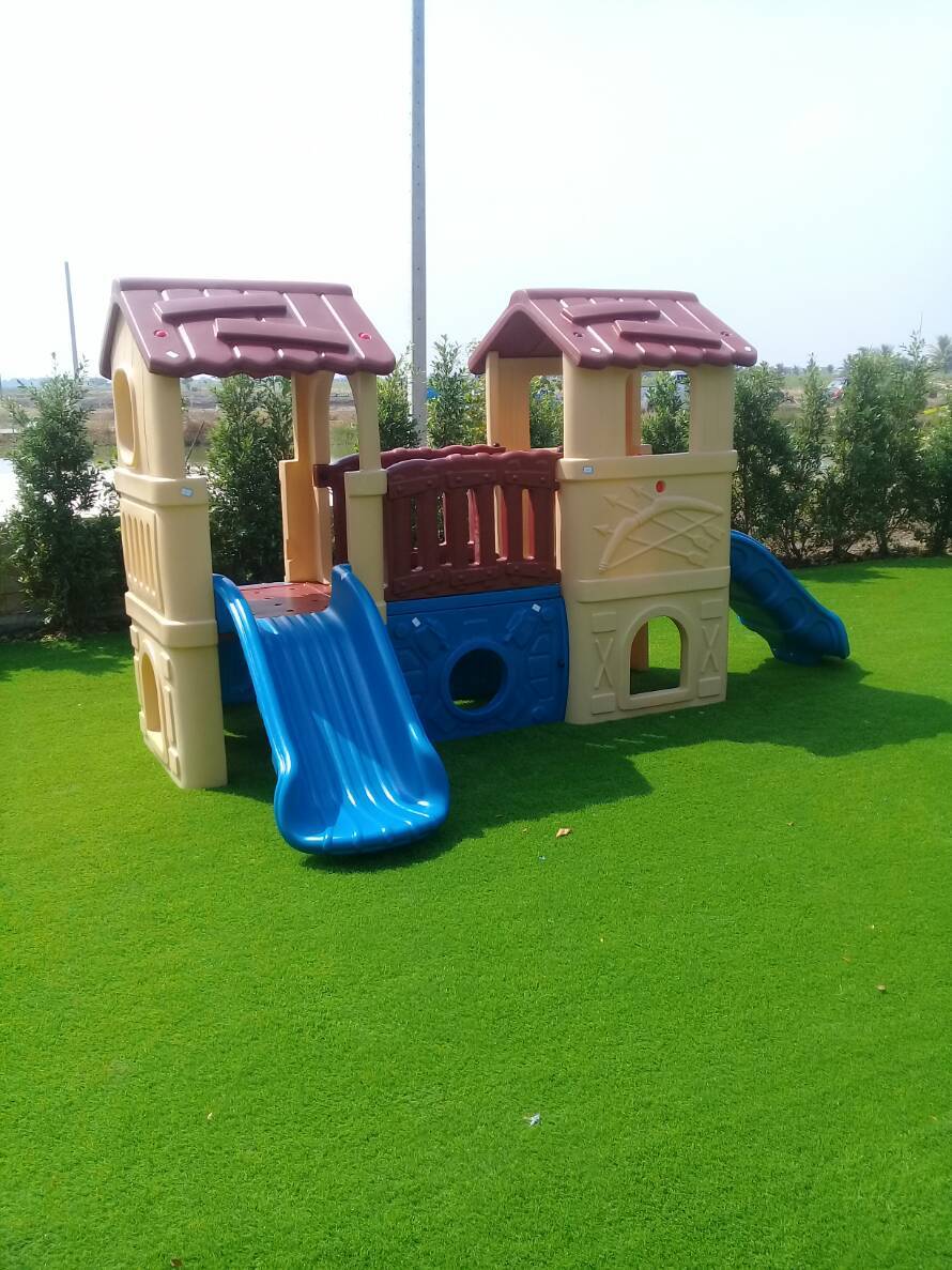 บ้านน้อย2ชั้นกระดานลื่น