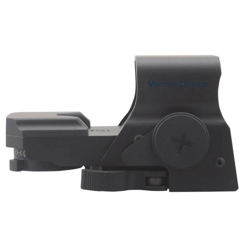 Vector Optics Omega 8 Reticle Red Dot มุมมองในการกวาดสายตาที่กว้าง มีเป้าให้ปรับเปลี่ยนได้ถึง8แบบ ใช้ถ่านCR2032 จำนวน1ก้อน มาพร้อมกับชุดชาตพลังงานแสงอาทิตย์ รองรับ .223 5.56 .308 7.62 .22 ลูกซองขนาดลำกล้อง20ga และ 12ga ราคาพิเศษ