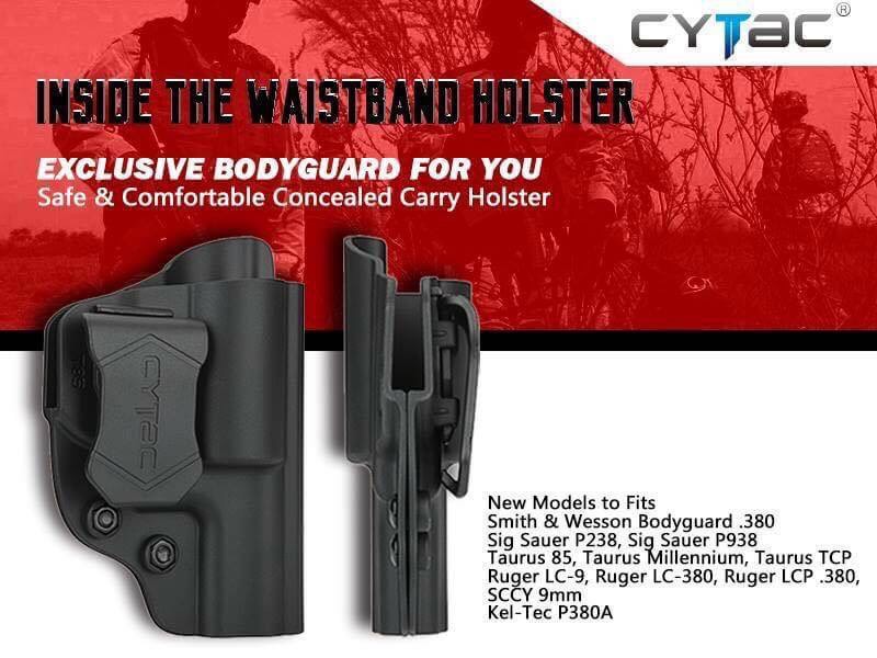 New.เพิ่มเติม iwb holsters - s & w บอดี้การ์ด 380 - ruger lc-380, ruger lc-9, ruger lcp. 380 - kel-ปืนพกคลา p380a - sig sauer sig sauer p938 p238, - ทอรัส 85, ทอรัส tcp, ทอรัส, มิลเลนเนียม pt809, pt840, pt845, ทอรัส pt24/ 7 pro, pt24/ 7 g1 - scy ปืน 9 มม 