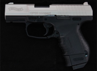 WALTHER CP99 Compact ลูกทองแดงกลม cal.4.5mm Co2 400+ (Metal Slide)