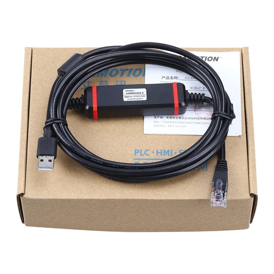 สายลิ้งค์โปรแกรม อินเวอร์เตอร์ YASKAWA INVERTER J1000 V1000 UWR00468-2 L7/G7/F7/S7/VA1000 Inverters