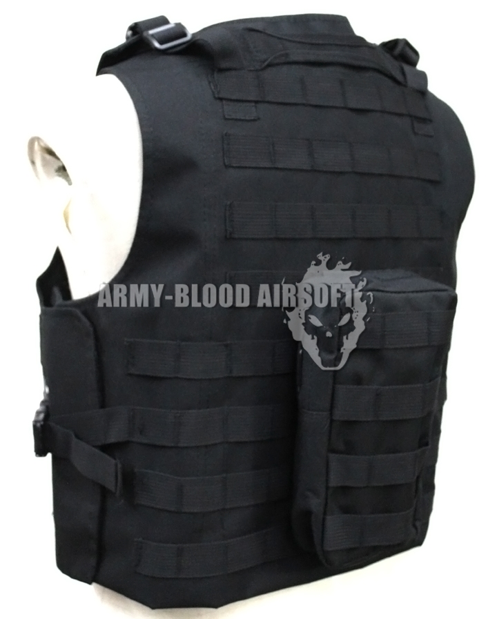 New.เสื้อเกราะยุทธวิธี FSBE Tactical Molle Combat Assault Plate Carrier Vest ทรงแข็งหนาแข็งแรงมีสายสลิงร้อยทั้งตัว สามารถนำฟองน้ำออกแล้วยัดแผ่นเหล็กใส่เข้าไปแทนได้ เผื่อจะนำไปใช้กันกระสุนจริงๆ มีกระเป๋าใส่แม๊กกาซีนปืนยาว 3 อัน แม๊กกาซีนปืนสั้น 1 อัน และกร