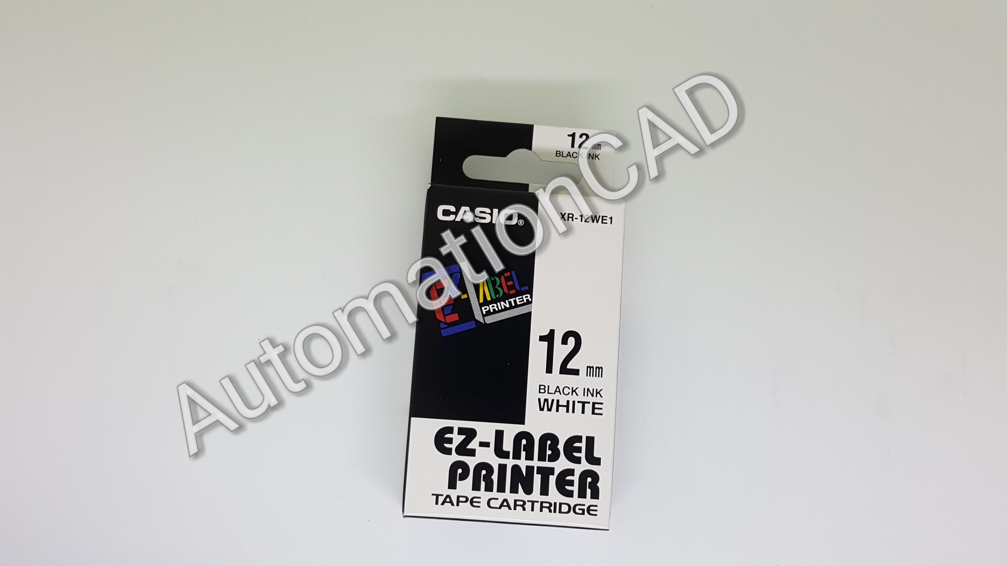 XR12-WE1 CASIO 12mm. เครื่องพิมพ์ฉลาก KL-Series CASIO PRINTER LABEL XR12WE