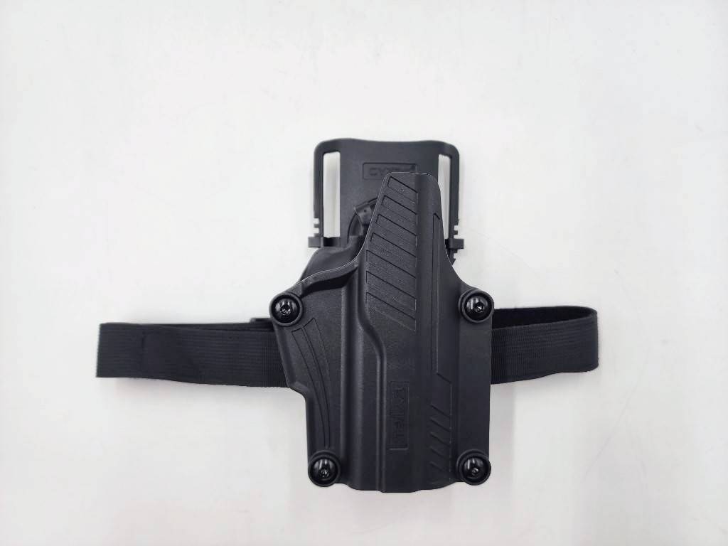 New.ซอง Megafit ปลดนิ้วโป้ง + เพลทลดต่ำ Cytac Cytac Mega-Fit Thumb Holster with Low Ride Belt Loop [ CY-TUHFSP5 ] ⚡️ซองปืนที่ออกแบบมาให้สามารถใช้งานได้หลากหลายรุ่น (ตามตารางแนบ) เช่น Glock , Sig Sauer, CZ , Beretta, Ruger , S&W, Walther, Colt, Taur