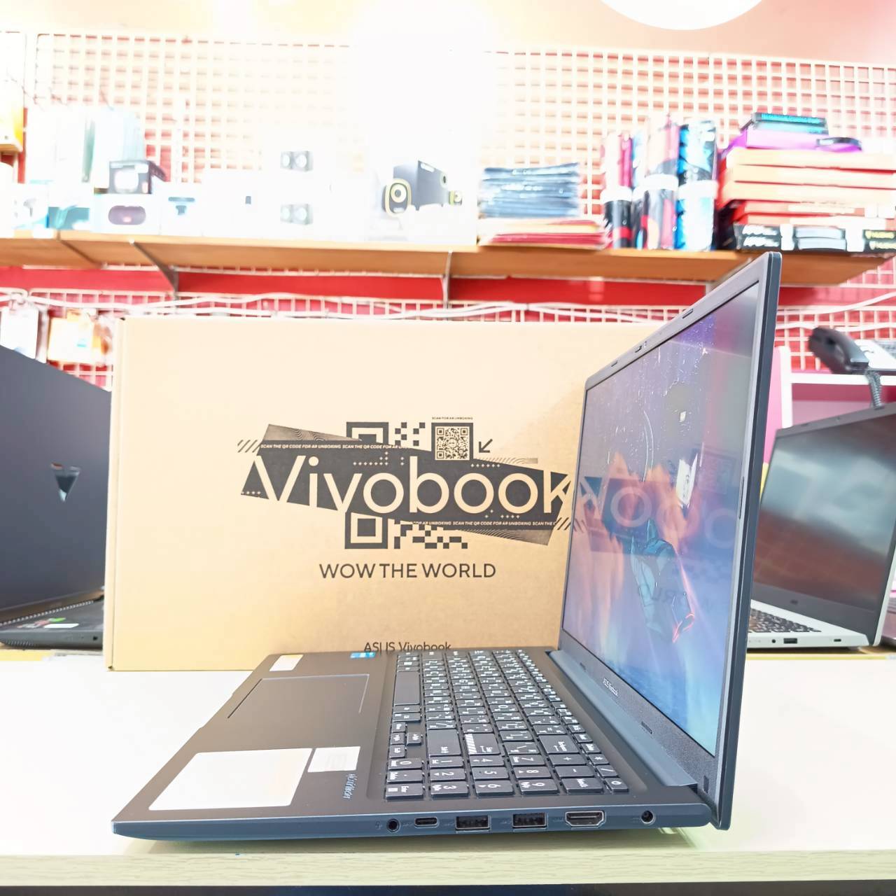 ASUS VIVOBOOK 15 X1504VA-NJ348WA สภาพเครื่อง 100% ไร้ริ้วรอย *เครื่อง 4 เดือน ประกันศูนย์ 25/06/2027