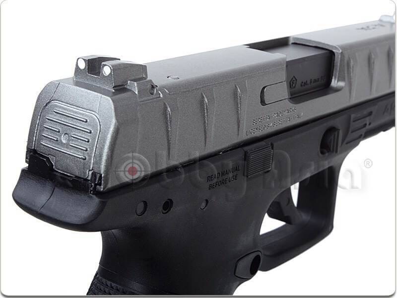 New.Umarex BERETTA APX CO2 6mm Airsoft Pistol (GK099, Metal Gray) ราคาพิเศษ