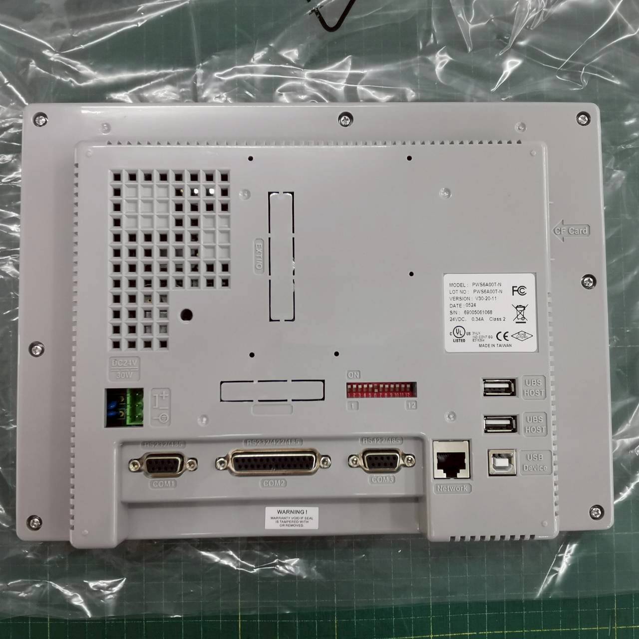 จอ HITECH(Beijer) รุ่น PWS6A00T-N หน้าจอ 10.4 นิ้ว LCD TOUCH SCREEN