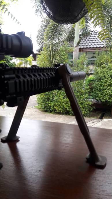 New.ขาทราย Vltor M4 / M16 และปืนที่มีรางหน้า จับประกับหน้า สีดำ สีทราย ราคาพิเศษ