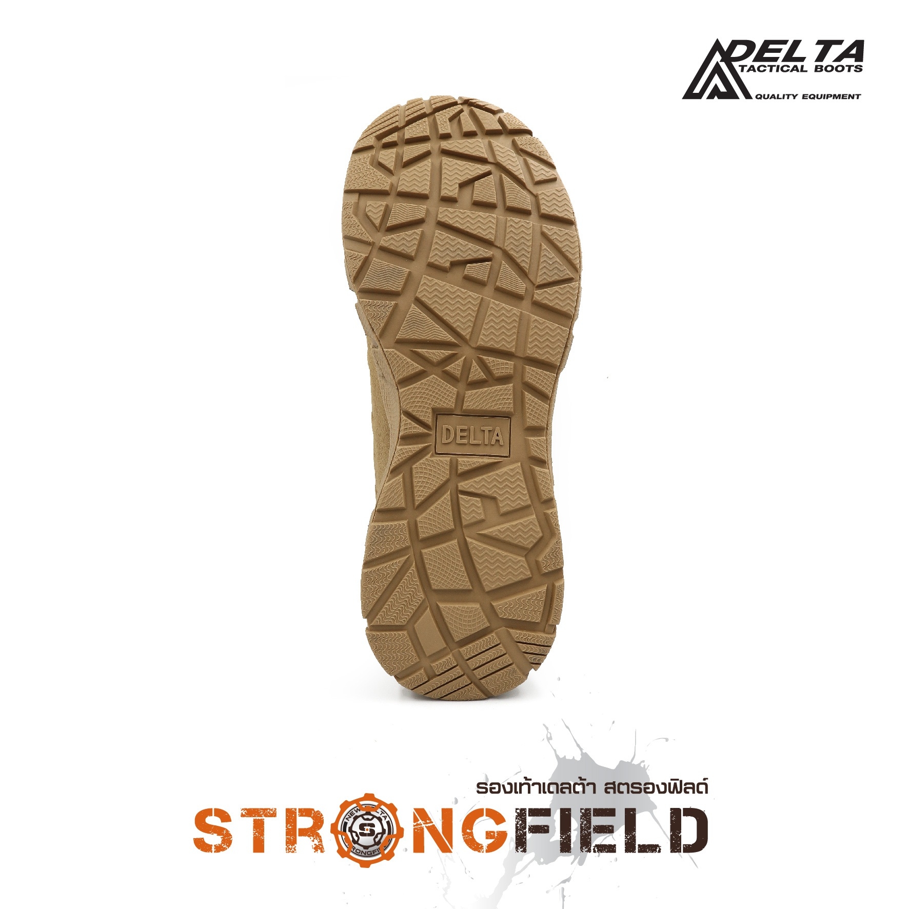 New.รองเท้า New Delta รุ่น Strongfield 💥 🔩 รองเท้าที่ออกแบบมาสำหรับลุยได้ทุกสภาวะพื้นผิว 🔩 ผสมผสานอย่างลงตัวระหว่างเนื้อผ้า Cordura 1000D และหนังแท้ 🔩 ทรงหุ้มข้อ (Mid Boot) มั่นคง สูง 6 นิ้ว 🔩 ระบายอากาศและความชื้นไ