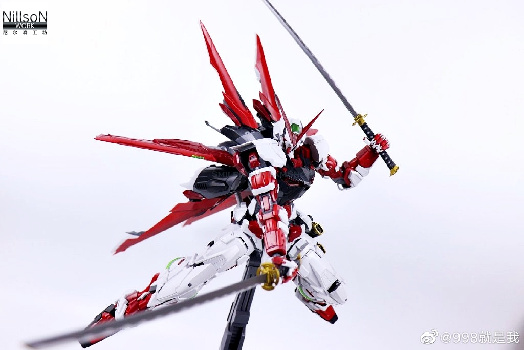 [PO]PG 1/60 Astray Red Frame+Flight Unit[โมจีนNillsoN WORK]