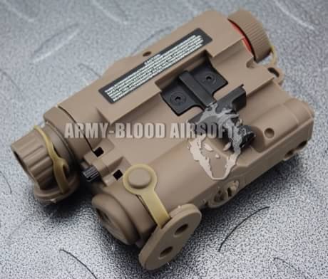 New.AN/PEQ-15 Battery Case with Green Laser สีดำ สีทราย ราคาพิเศษ