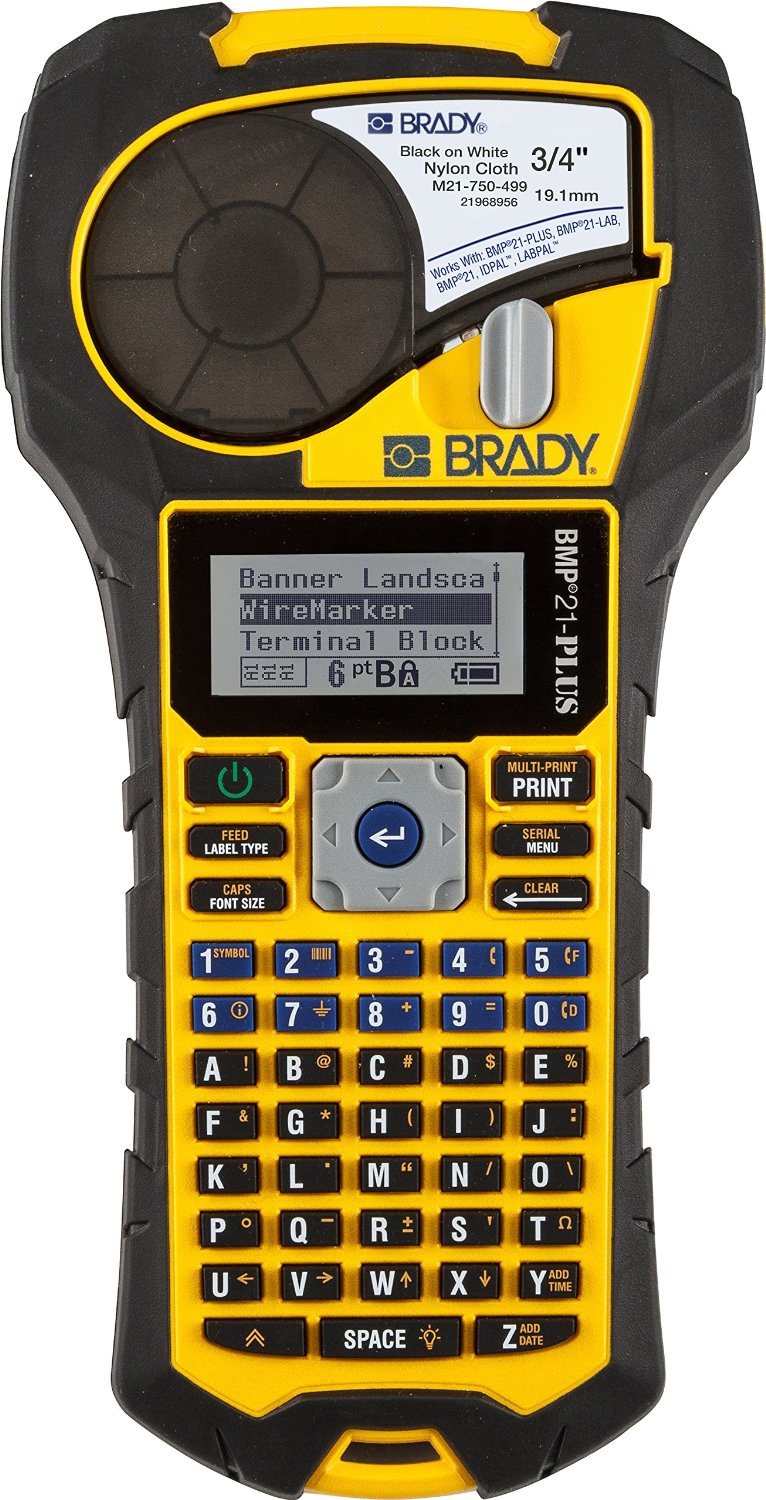 เครื่องพิมพ์สติ๊กเกอร์ BRADY BMP21-PLUS - BRADY LABEL PRINTER