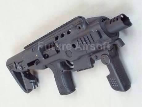 New.CAA Beretta PX4 / PX4 Compact Storm RONI Carbine Conversation Kit for WE PX4 (BK) ราคาพิเศษ