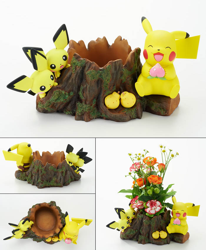 เปิดจอง The series of Pokemon flower pot: Chilling in the forest with Pikachu (กระถางต้นไม้)