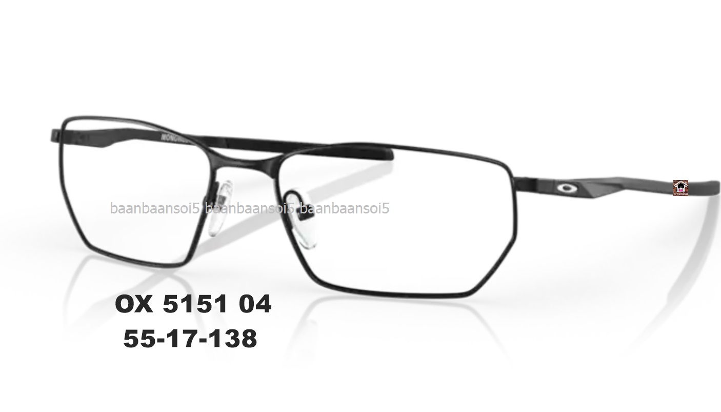 OAKLEY OX5151 MONOHULL โปรโมชั่น กรอบแว่นตาพร้อมเลนส์ HOYA ราคา 6,200 บาท
