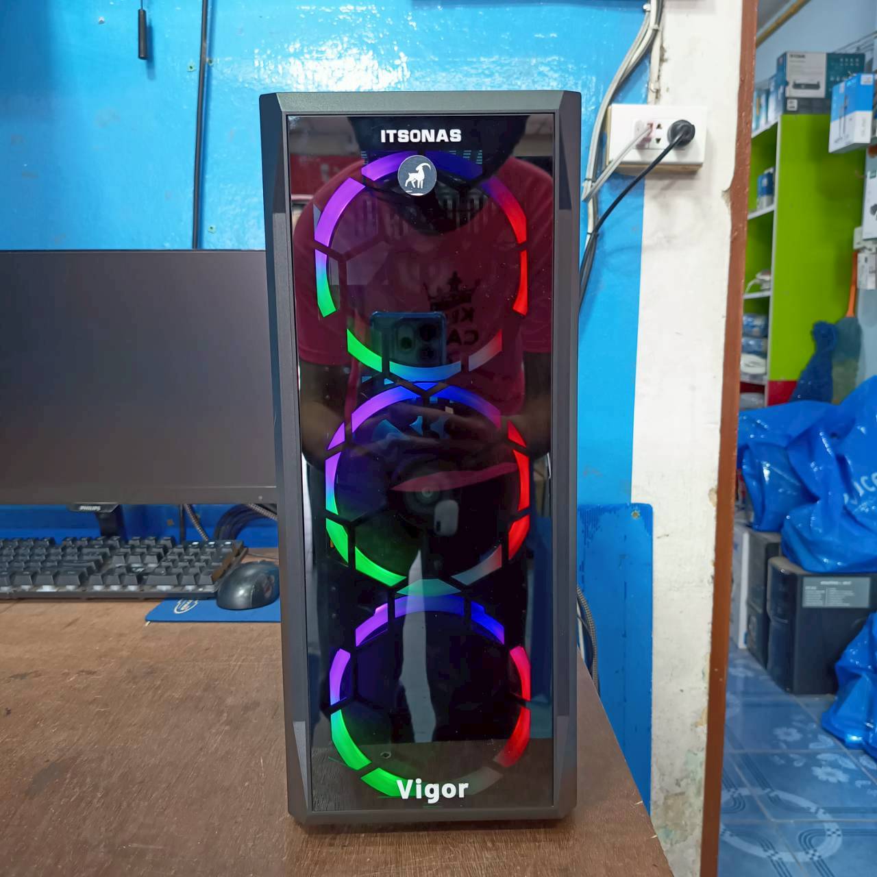 Computer มือ 2 เฉพาะเคส Core i3-9100 3.60GHz