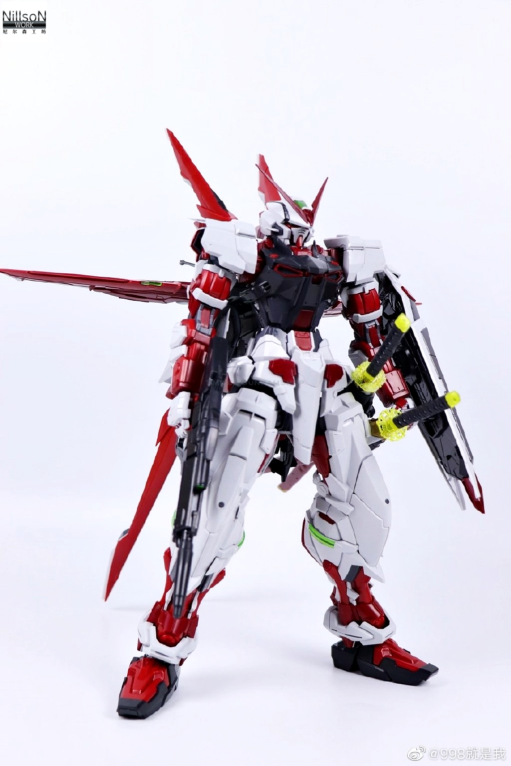 [PO]PG 1/60 Astray Red Frame+Flight Unit[โมจีนNillsoN WORK]