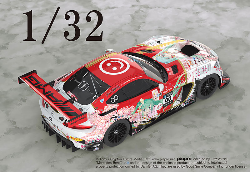 เปิดจอง 1/32nd Scale Mercedes-AMG Team GOOD SMILE 2018 SUZUKA 10H Ver.