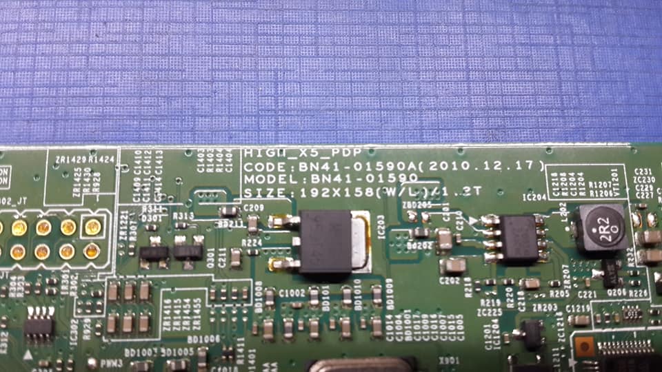 เมนบรอดซัมซุง PS-43D490A1