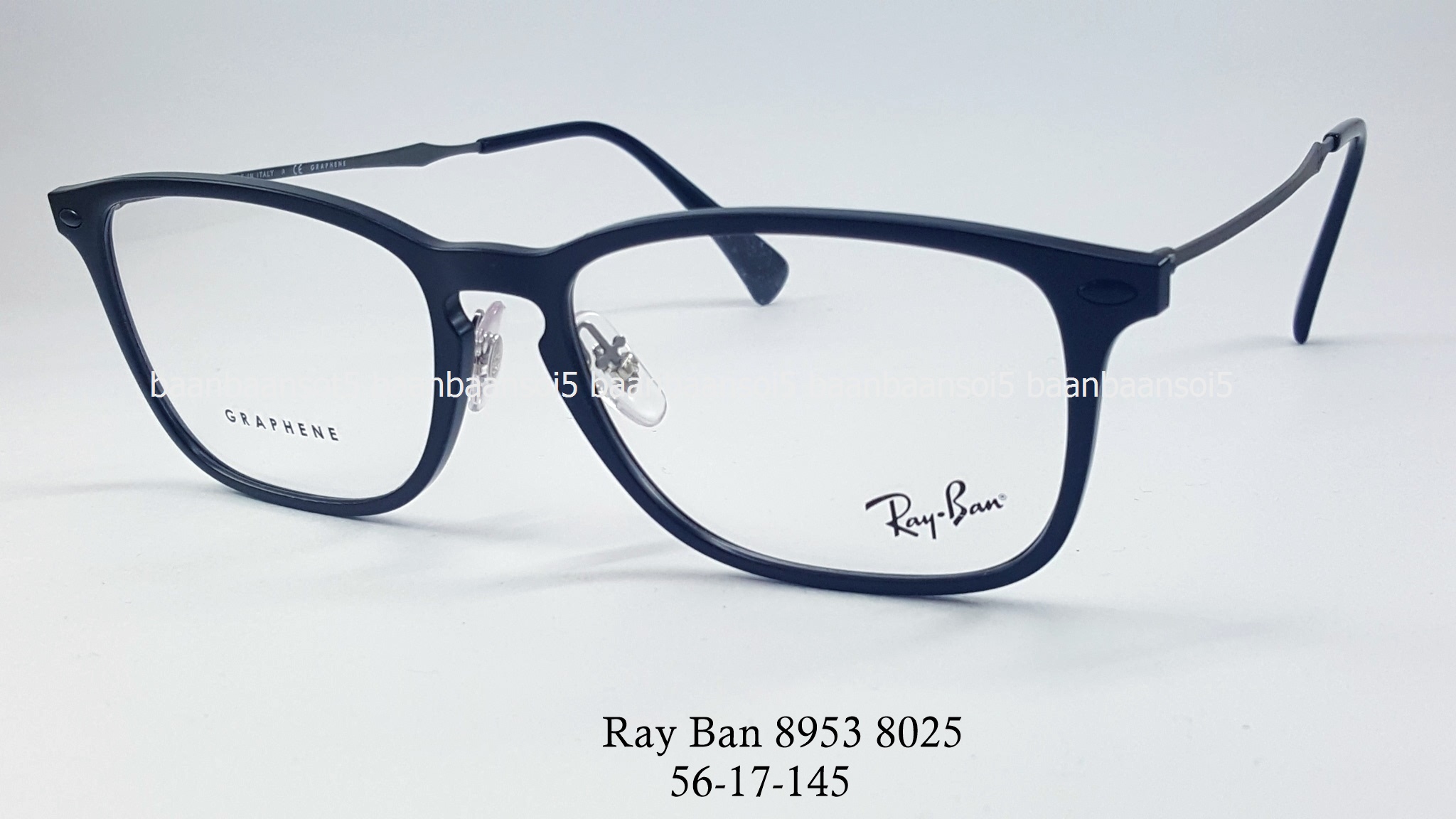 Rayban RX 8953 8025 โปรโมชั่น กรอบแว่นตาพร้อมเลนส์ HOYA ราคา 5,700 บาท