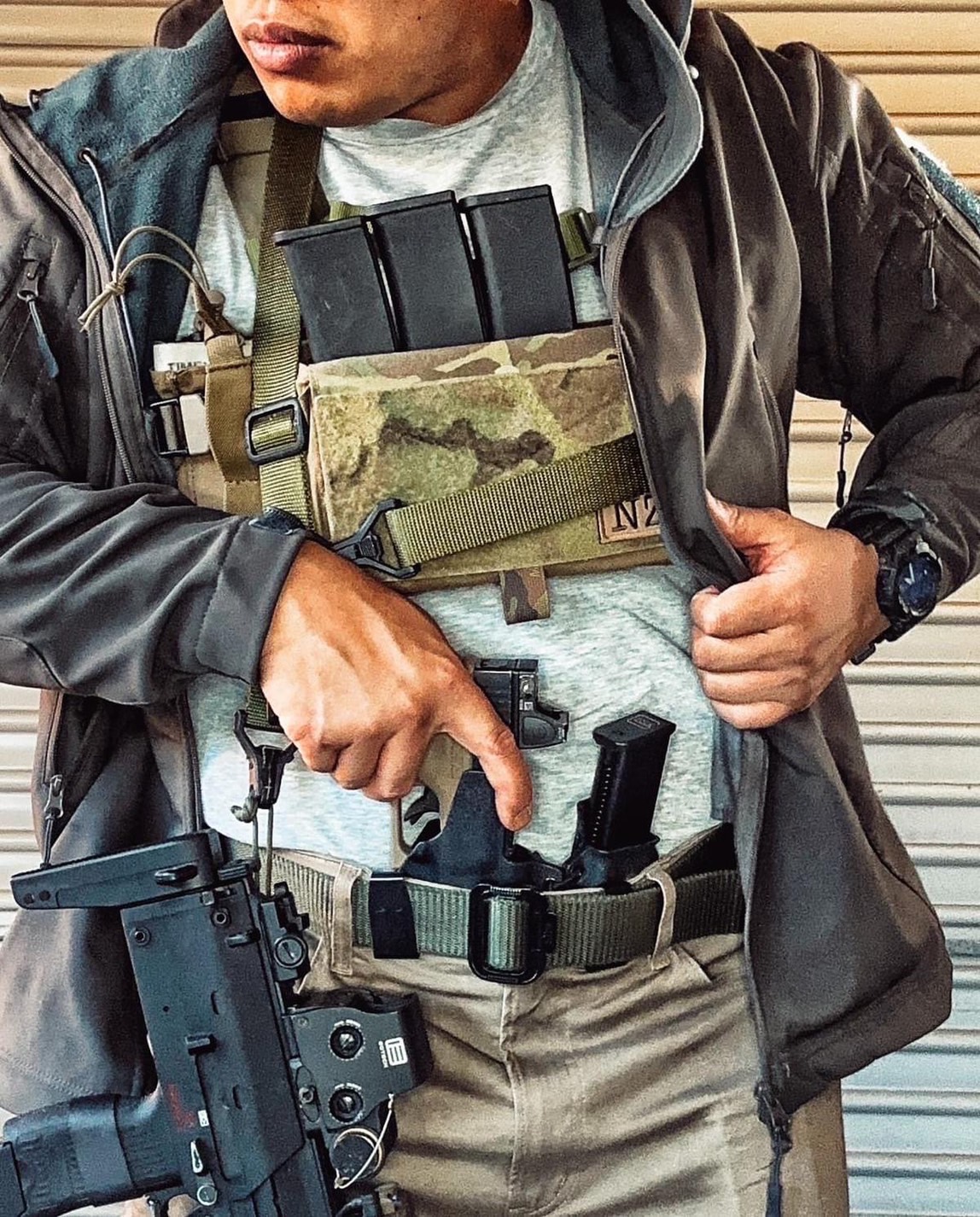 New. ซองพกใน K-Master รุ่น G19/G17 ( Gen 1-5 ) ( Cytac G19/G17 Appendix Carry Holster ) #CY-IWBG19 🔥 ผลิตจากวัสดุ K-Master คุณภาพดี 🔥 พกซ่อนด้านหน้า แนบเนียน ( AIWB ) 🔥 ซองปรับโค้งงอได้ ตามสรีระผู้ใช้งาน 🔥 ซองแม็กกาซีนถอดแย
