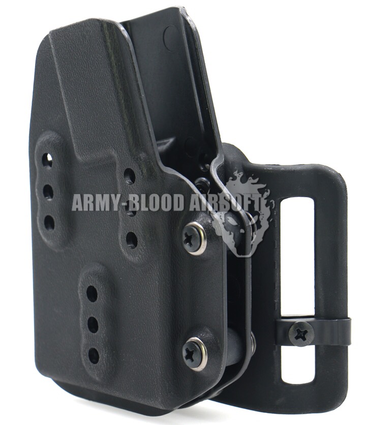 New.Single Standard Kydex Rifle Magazine Carrier for M4 5.56 Magazine(BK) ราคาพิเศษ
