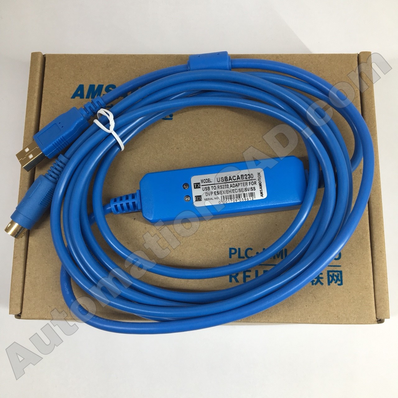 สายดาวน์โหลด PLC DELTA เดลต้า DVP Series USB-ACAB230 Download cable