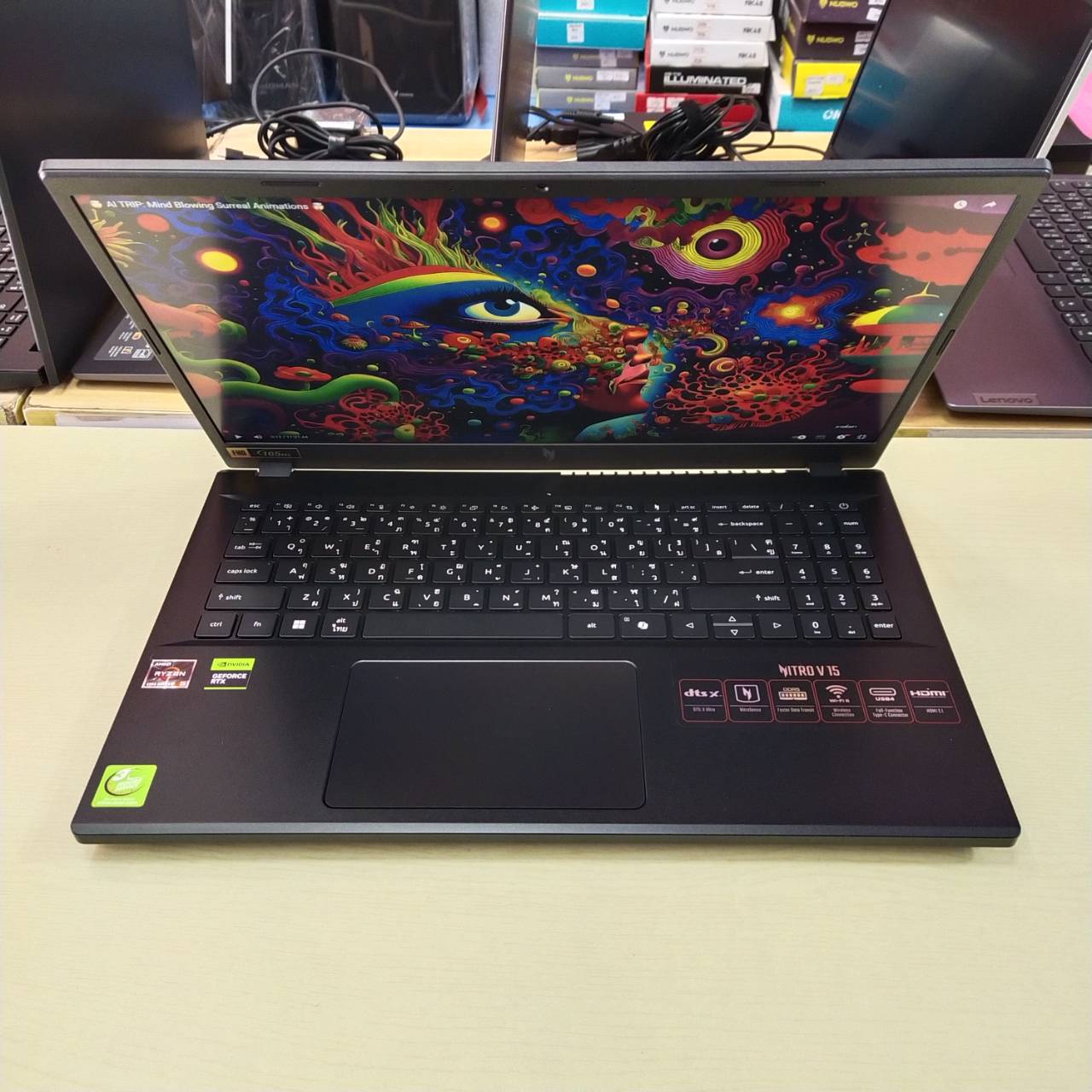 ACER NITRO V15 ANV15-41-R488 สภาพเครื่อง 99% (ประกันศูนย์ Onsite 27/05/2028)