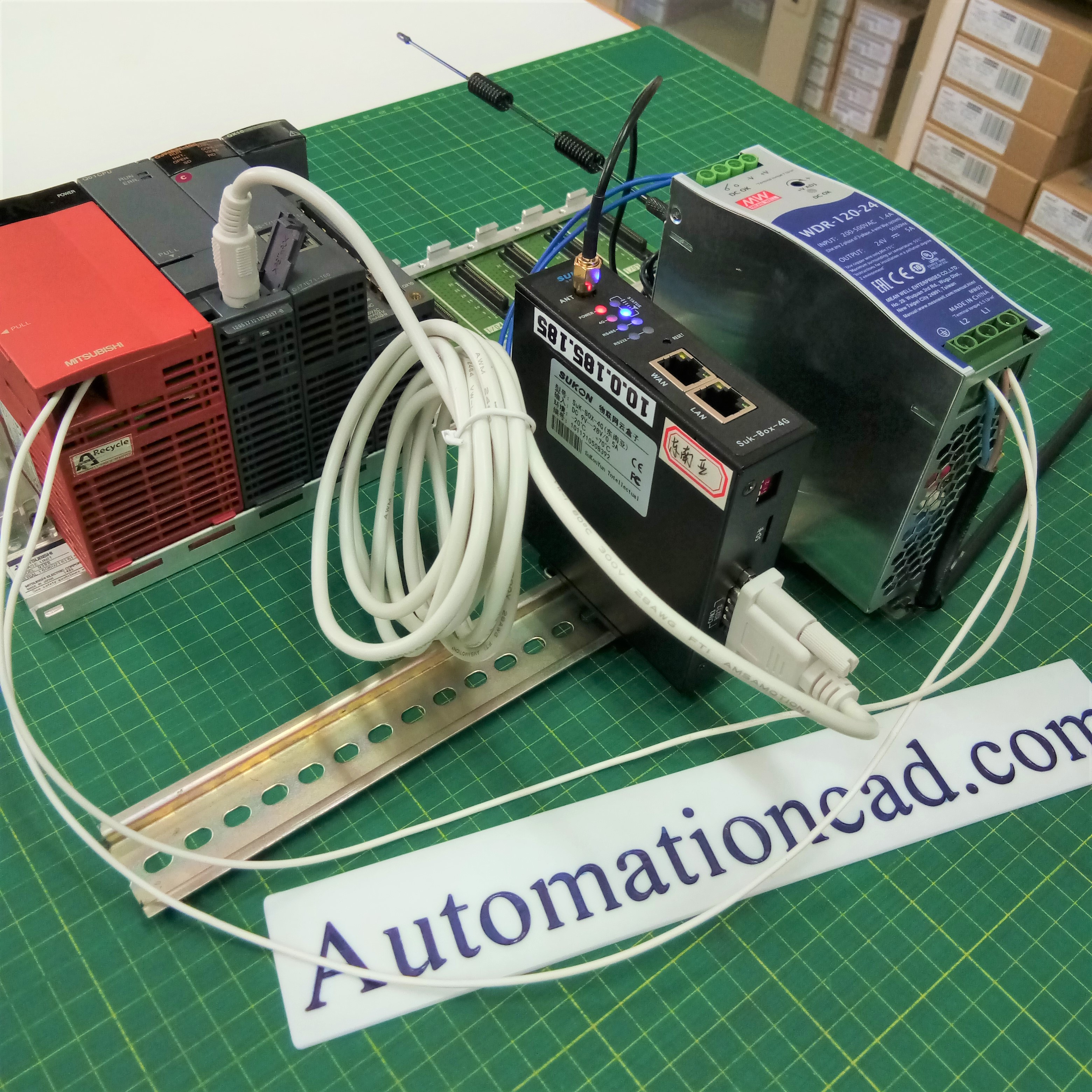 รีโมทคลาน์Box ดาวน์โหลด PLC Program จากที่บ้าน -รองรับยี่ห้อ Mitsubishi, Siemens, OMRON, Allen Bradley, Delta, Panasonic, Schneider และอื่นๆ