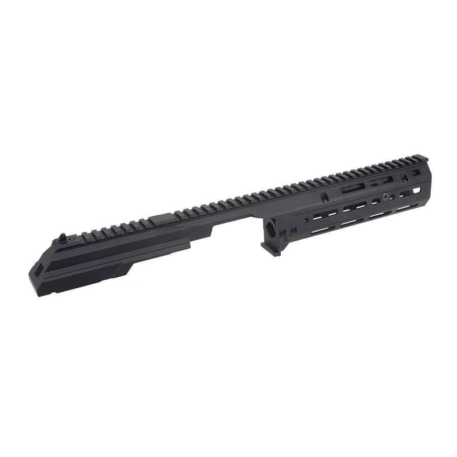 New. ชุดหน้า MK3 Monolythic Flat Top 1913 for CYMA AKM / AK105 AEG - 5KU-368 สำหรับ ชุดหน้า MK3 Monolythic Flat Top 1913 for CYMA AKM / AK105 AEG งานอะลูมีเนียม CNC ดีไซน์โฉบเฉี่ยว น้ำหนักเบา มีช่องสำหรับอุปกรณ์ M-Lok รอบด้าน มีราง Picatiny 20mm ด้านบน ยา