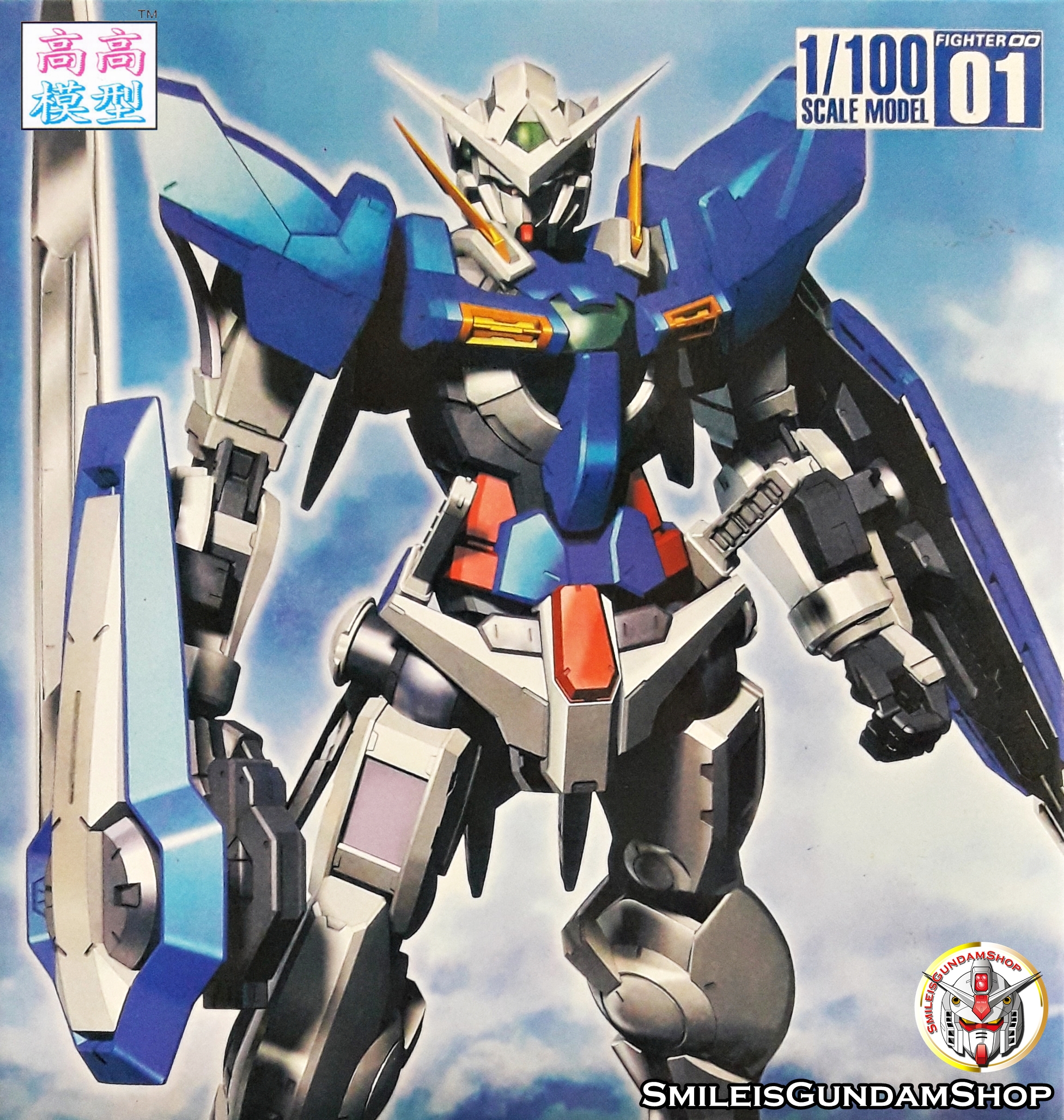 HGOO 1/100 GN-001 Gundam Exia [โมจีนTT]