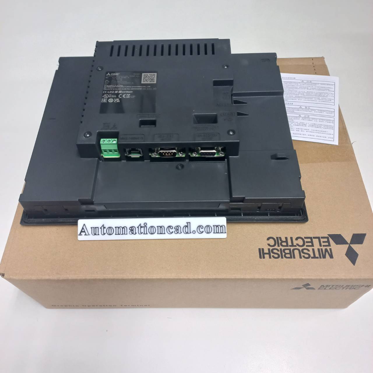 จอ TOUCH SCREEN MITSUBISHI รุ่น GS2110-WTBD-N ขนาด 10 นิ้ว เชื่อมต่อ PLC รุ่นต่างq