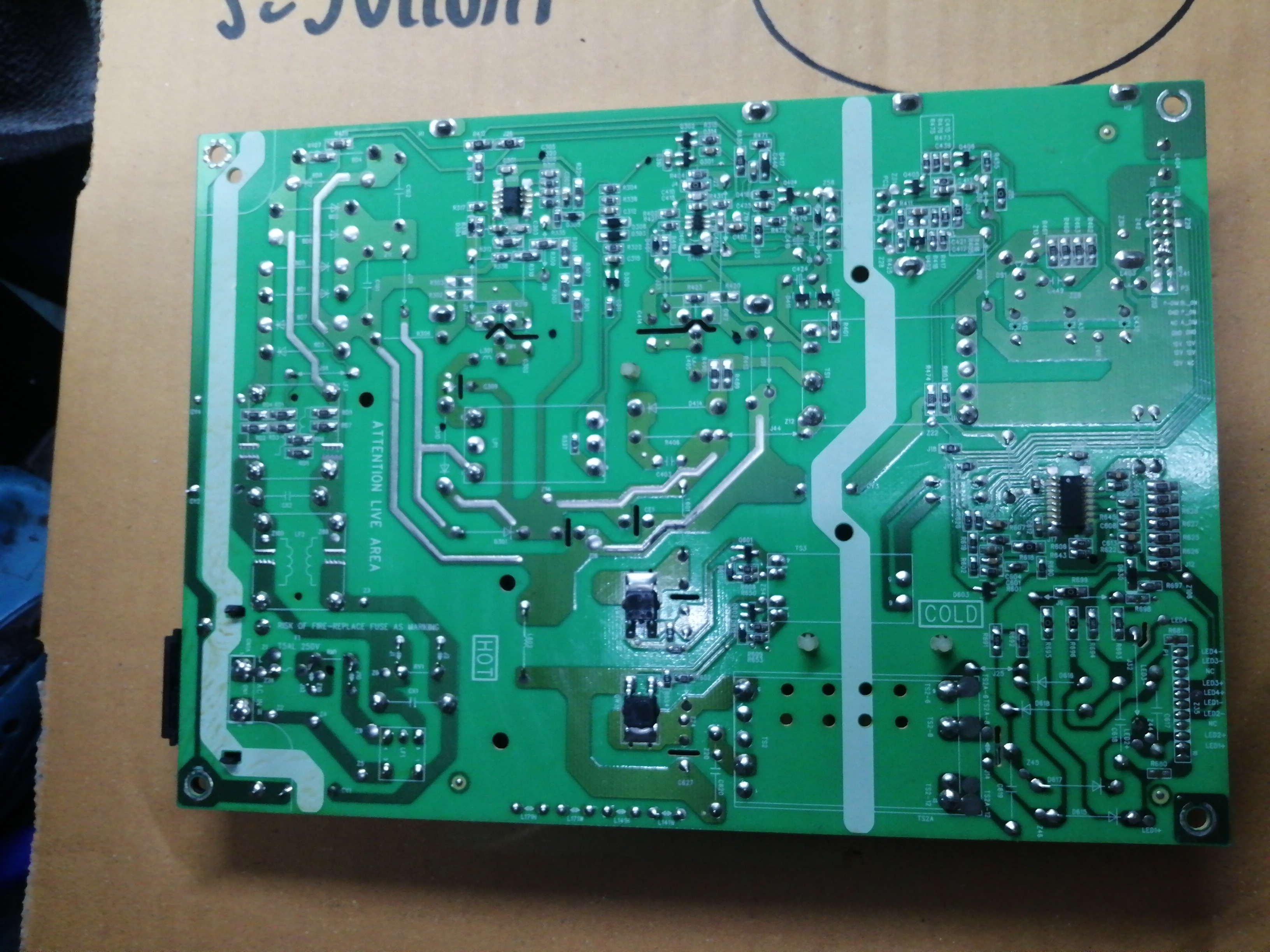 บอร์ดพาวเวอร์ซัพพลาย -TCL55S62 :40-L141H-PWG1CG