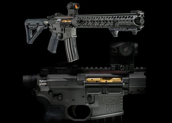 New.Angry gun Wire Cutter Rail System LVOA Style for M4 GBB and AEG 13.5-16.2" ราคาพิเศษ