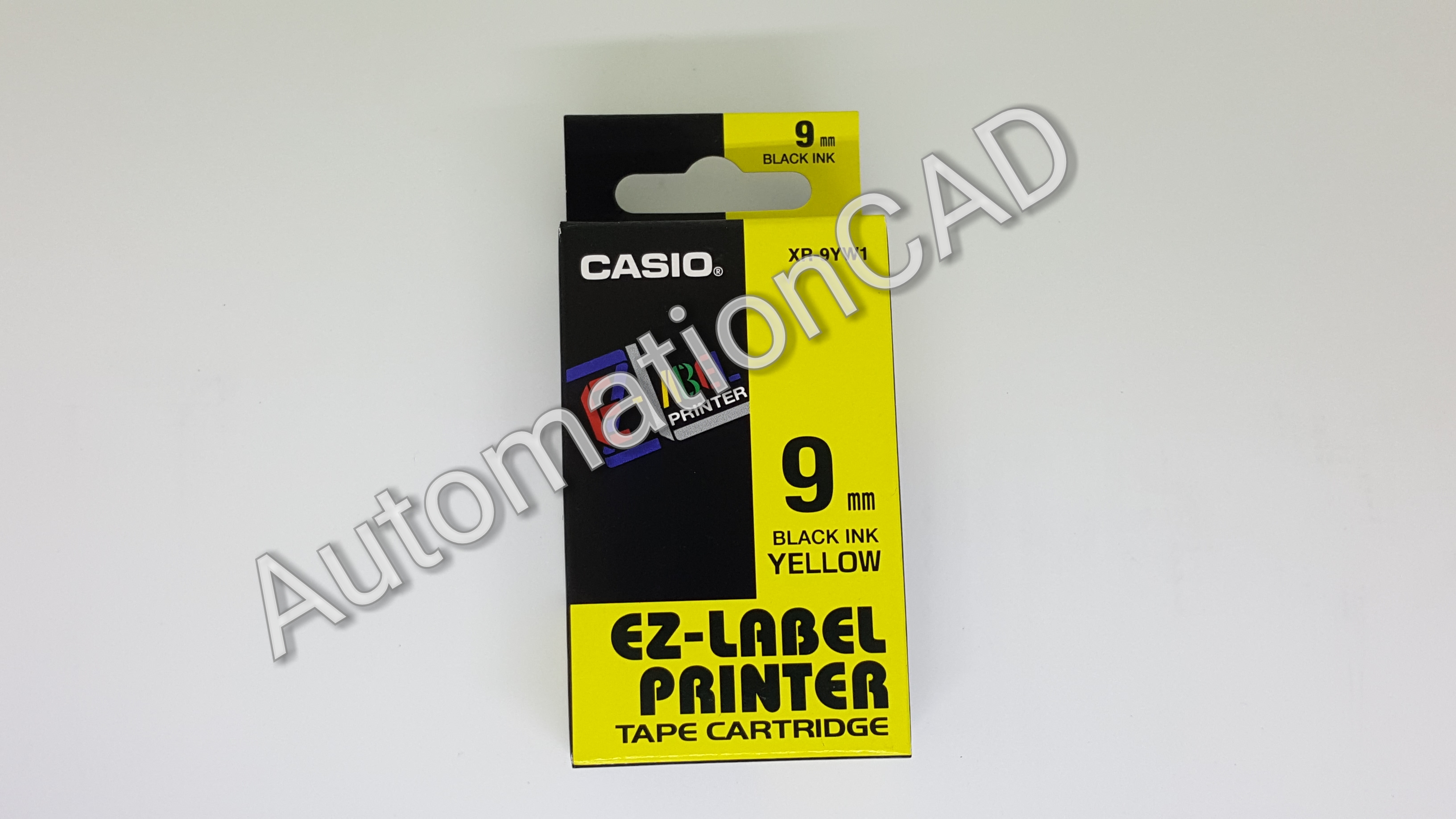 EZ-LABEL CASIO 9mm. สำหรับ เครื่องพิมพ์ฉลาก KL-Series CASIO PRINTER LABEL