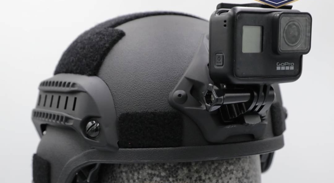 ขาจับกล้อง Action Camera ติดหมวก Fast/Mich (ขาจับกล้อง Go Pro ติดหมวก Fast/Mich) รุ่น อลูมิเนียม