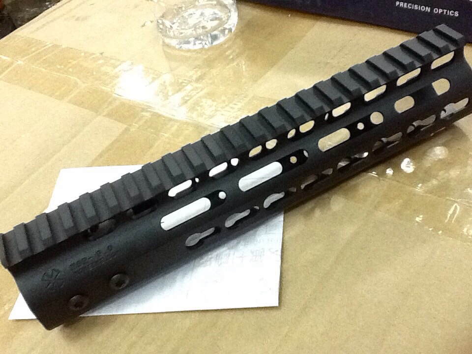 New.Noveske NSR 9" Rail Handguard KeyMod inter-locking rail system (BK)prev next ราคาพิเศษ